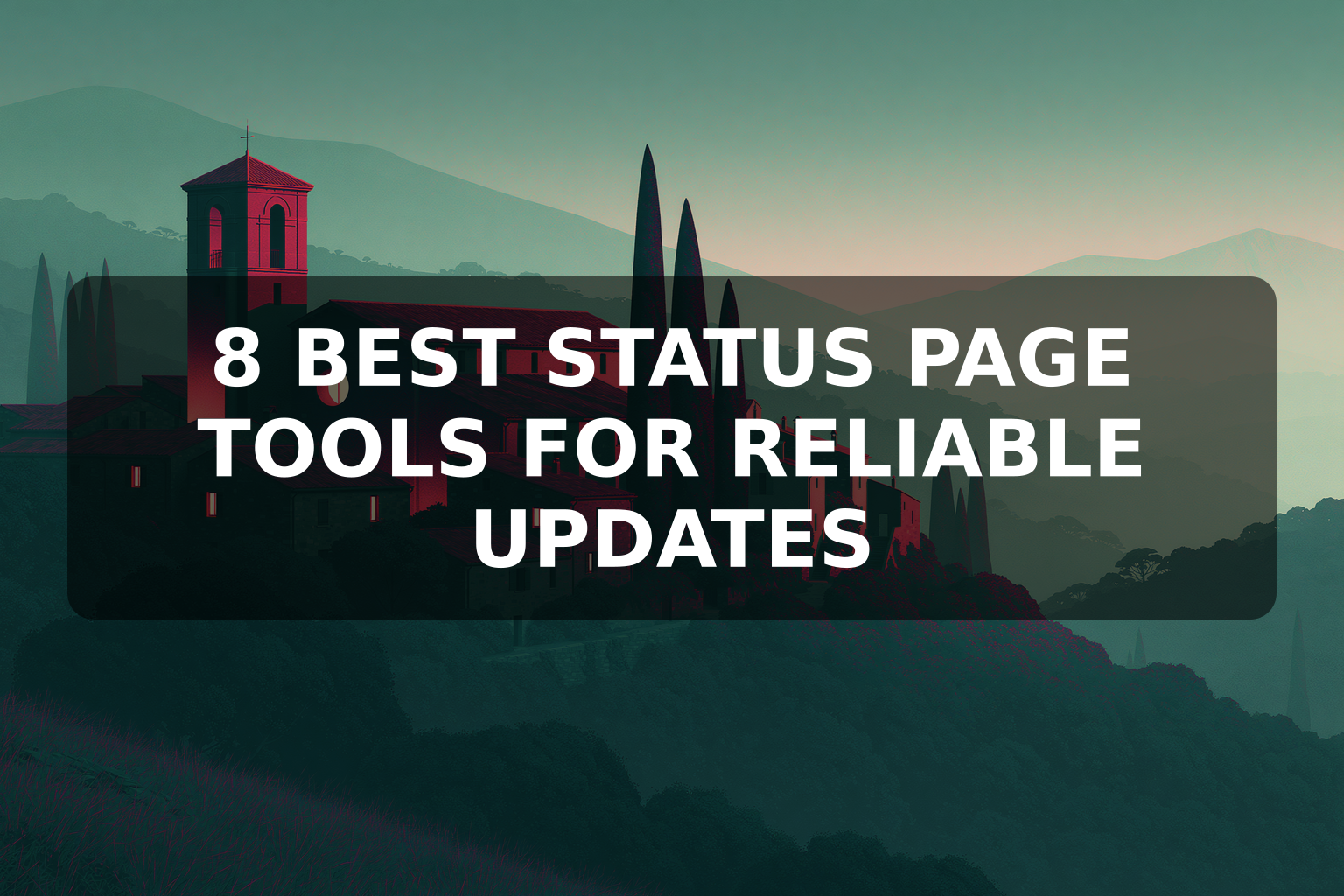 8 Best Status Page Tools for Reliable Updates