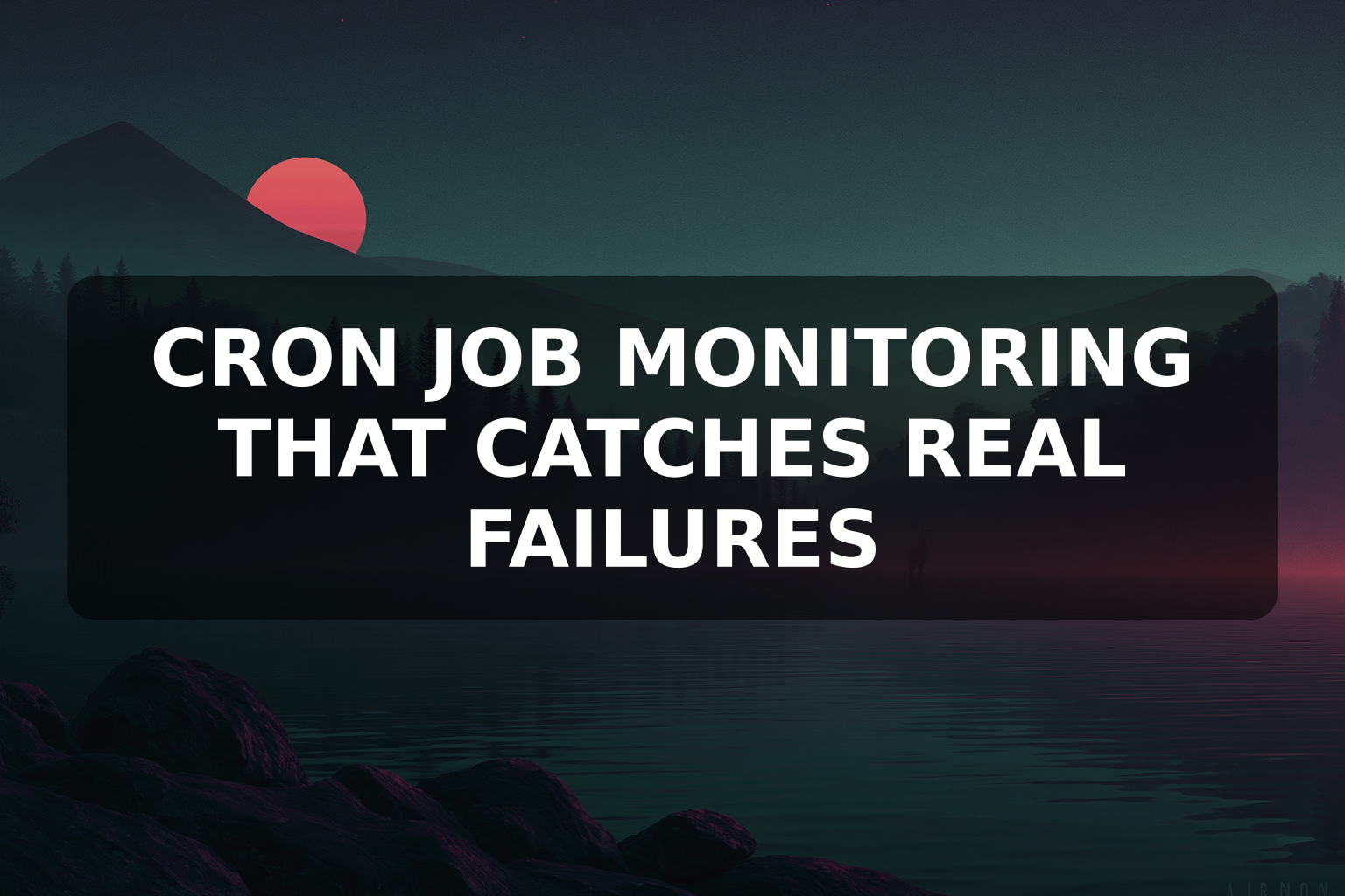 Cron Job Monitoring That Catches Real Failures