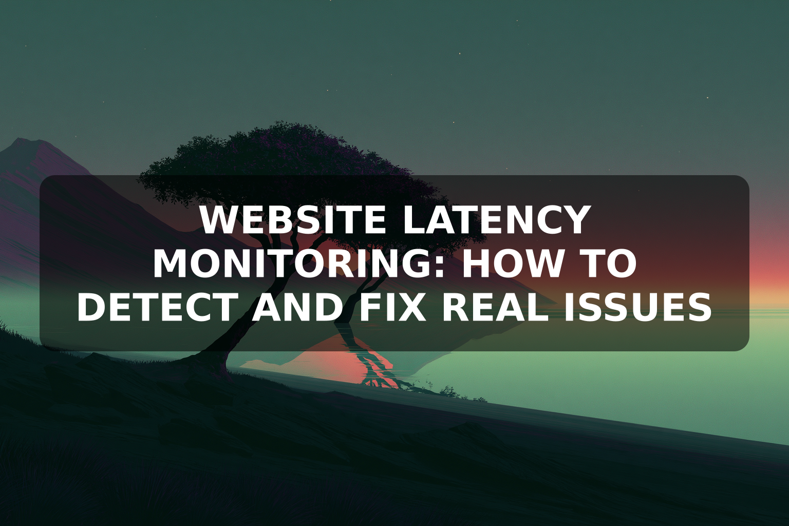 Website Latency Monitoring: How to Detect and Fix Real Issues
